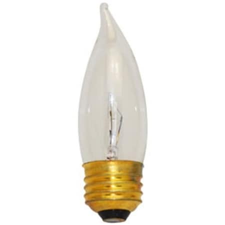 ILC Replacement for Damar 40efc 130v Clear 32mm replacement light bulb lamp, 4PK 40EFC 130V CLEAR 32MM DAMAR